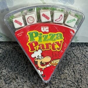 NWT Pizza Party game - roll the dice and make your best slice